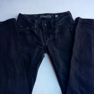 Miss Me Black Wash Skinny Jean 26